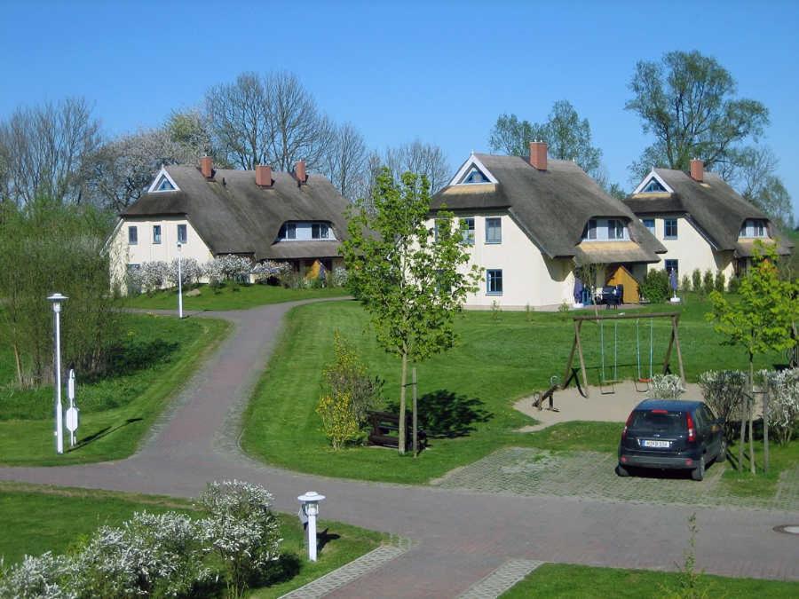 Komfortables Reetdachferienhaus Hasel 1 Puddemin Eksteriør bilde